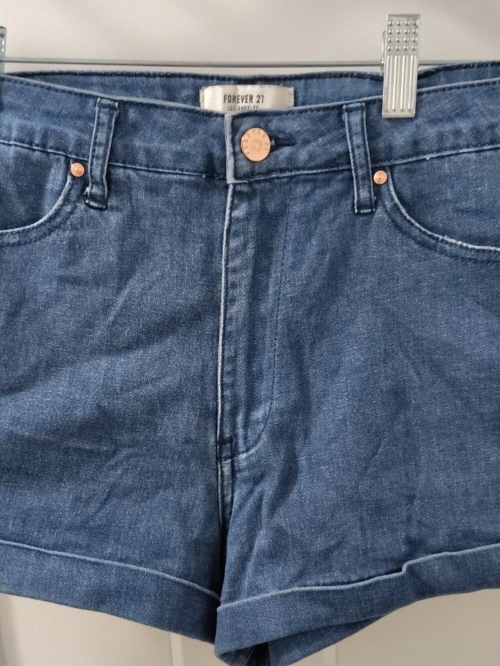 Forever 21 Women's Denim Jean Shorts, Size 26 (XS)